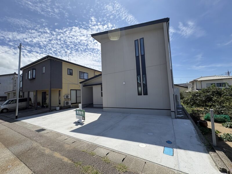 完成した新築住宅